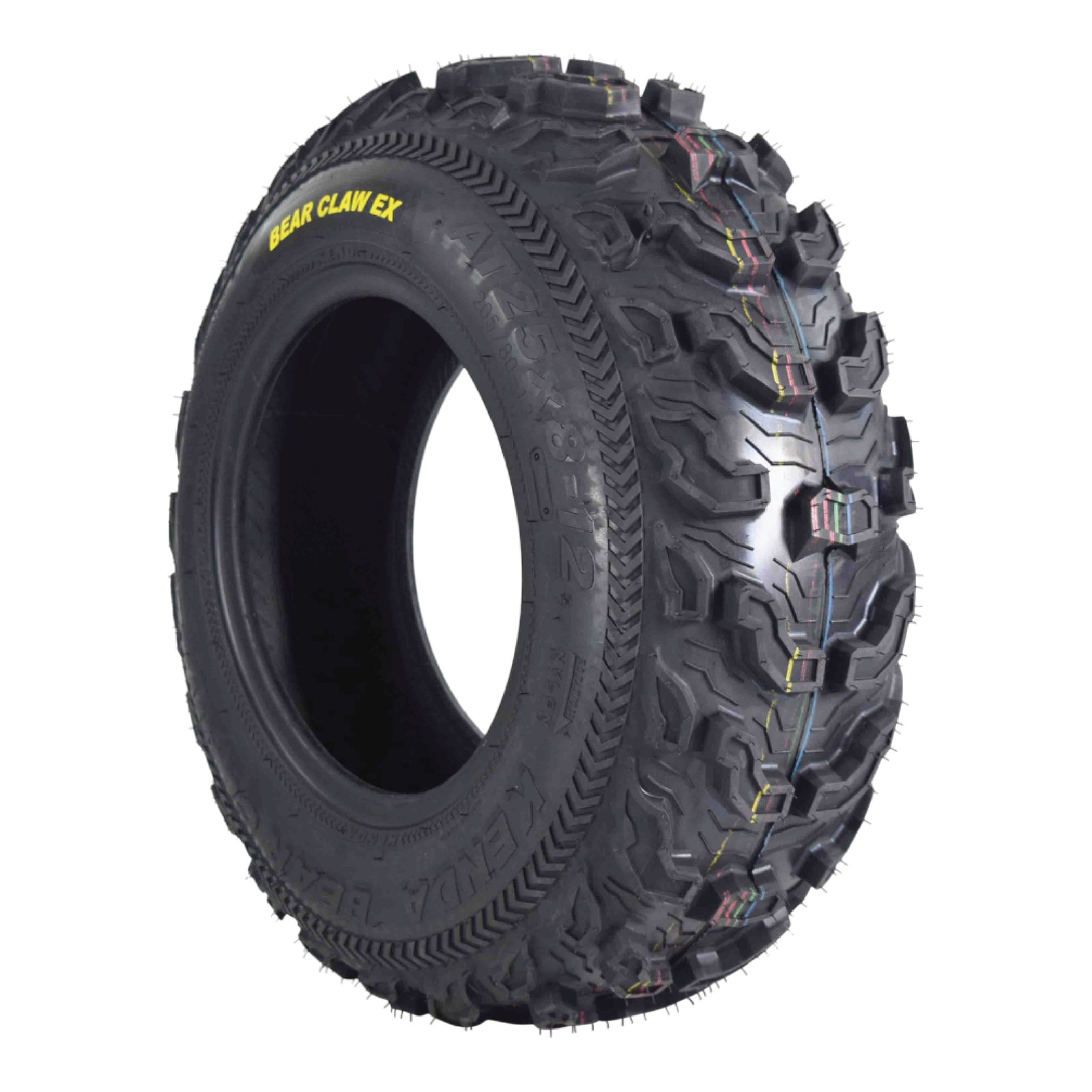 Kenda Bearclaw EX K573 – 25×8-12 Front ATV/UTV Tire – 6-Ply – Bear Claw 25x8x12