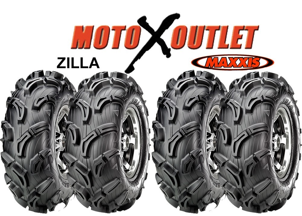 Maxxis Zilla 28×11-14 28×9-14 Atv Utv Tires Set of 4 28″ 28x9x14 28x11x14