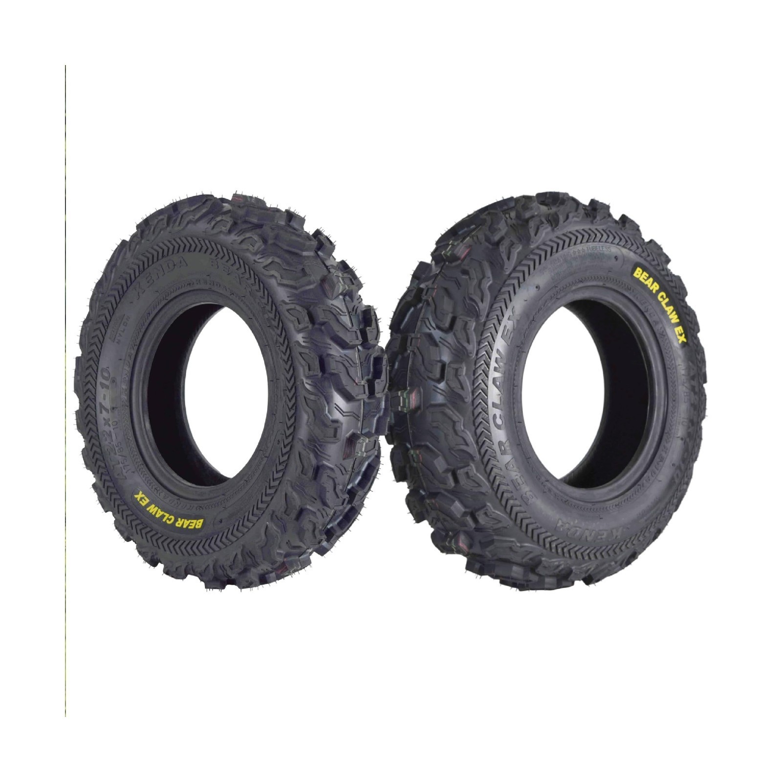 Kenda Bearclaw EX K573-22×7-10 Front Tires for All Terrain (ATV), UTV, and Si…