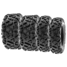SunF A033 POWER I ATV UTV Tires 25×8-11 Front 25×11-10 Rear AT 6 PR Bundle