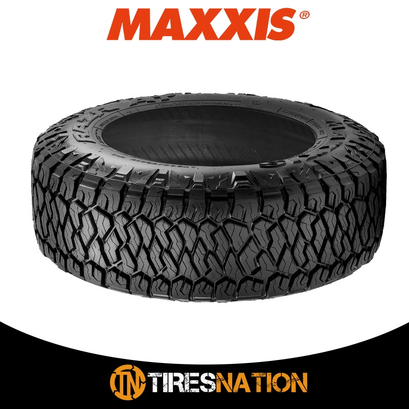 (1) New Maxxis RAZR AT 235/65R17 108H XL RBL Tires
