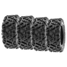 SunF A033 POWER I ATV UTV Quad Tires 25×12-9 All Terrain AT 6 PR Set of 4