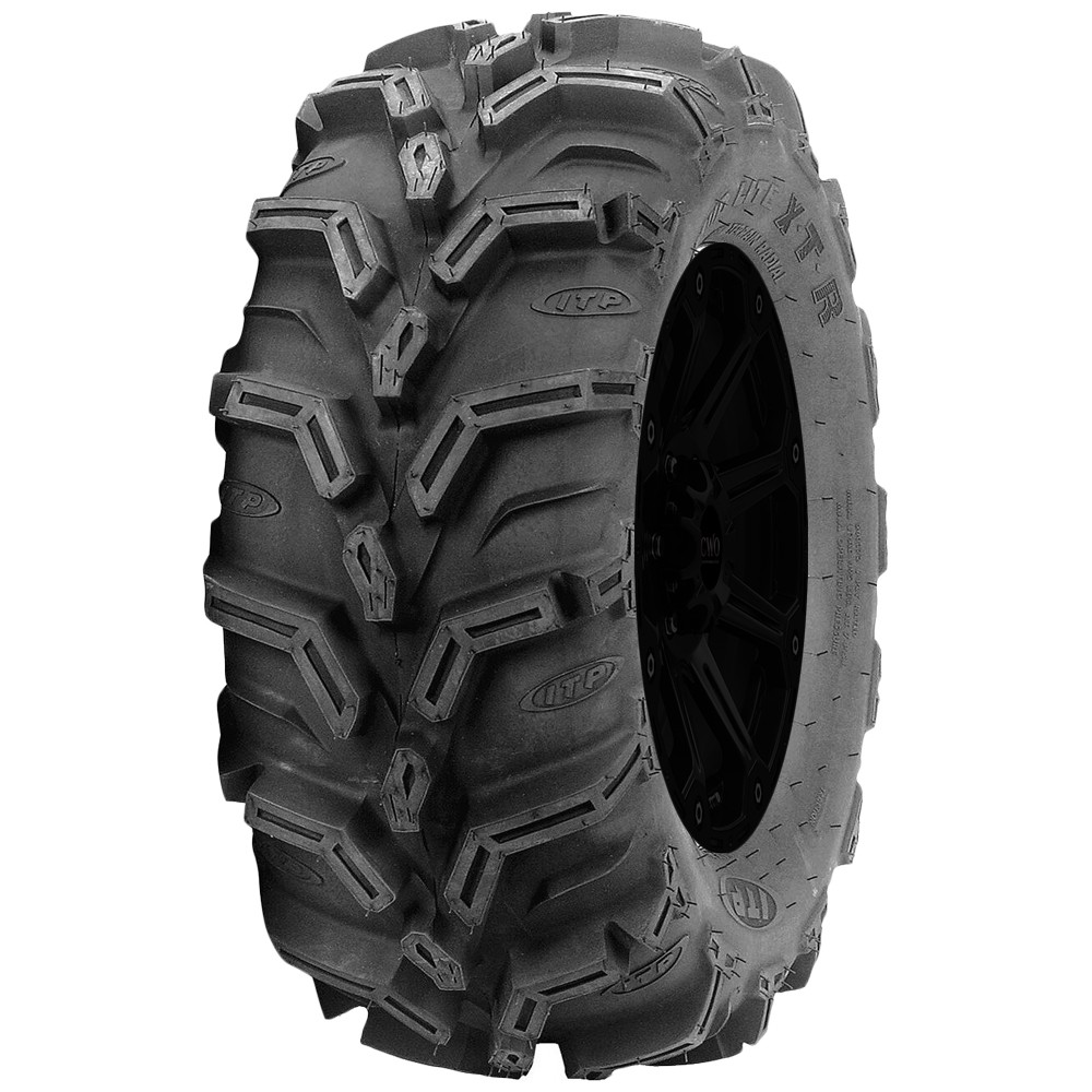 25x10R12 ITP Mud Lite XTR LRC Black Wall Tire