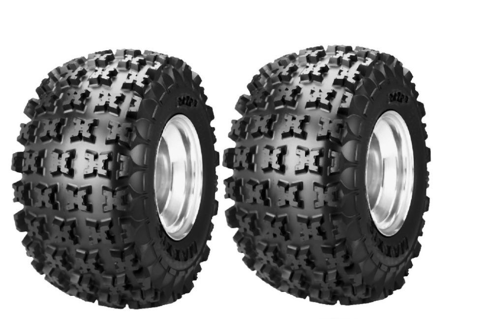 Pair of Maxxis RAZR 2 Bias (6 Ply) ATV Tires 20×11-9 (2)