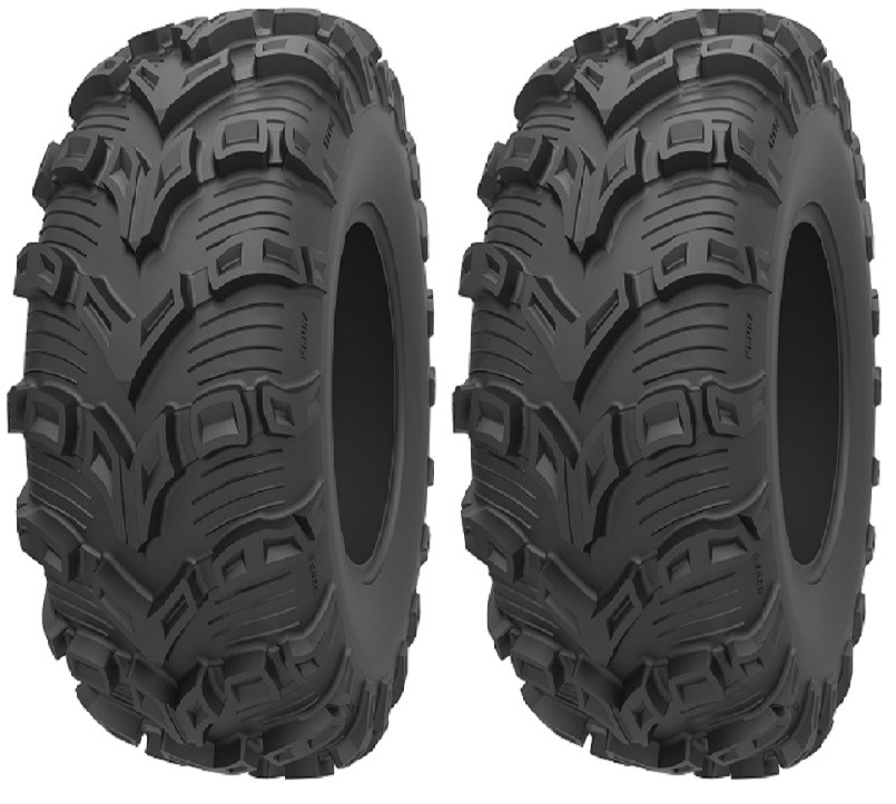 Pair of Kenda Bear Claw EVO (6ply) 25×8-12 ATV Tires (2)