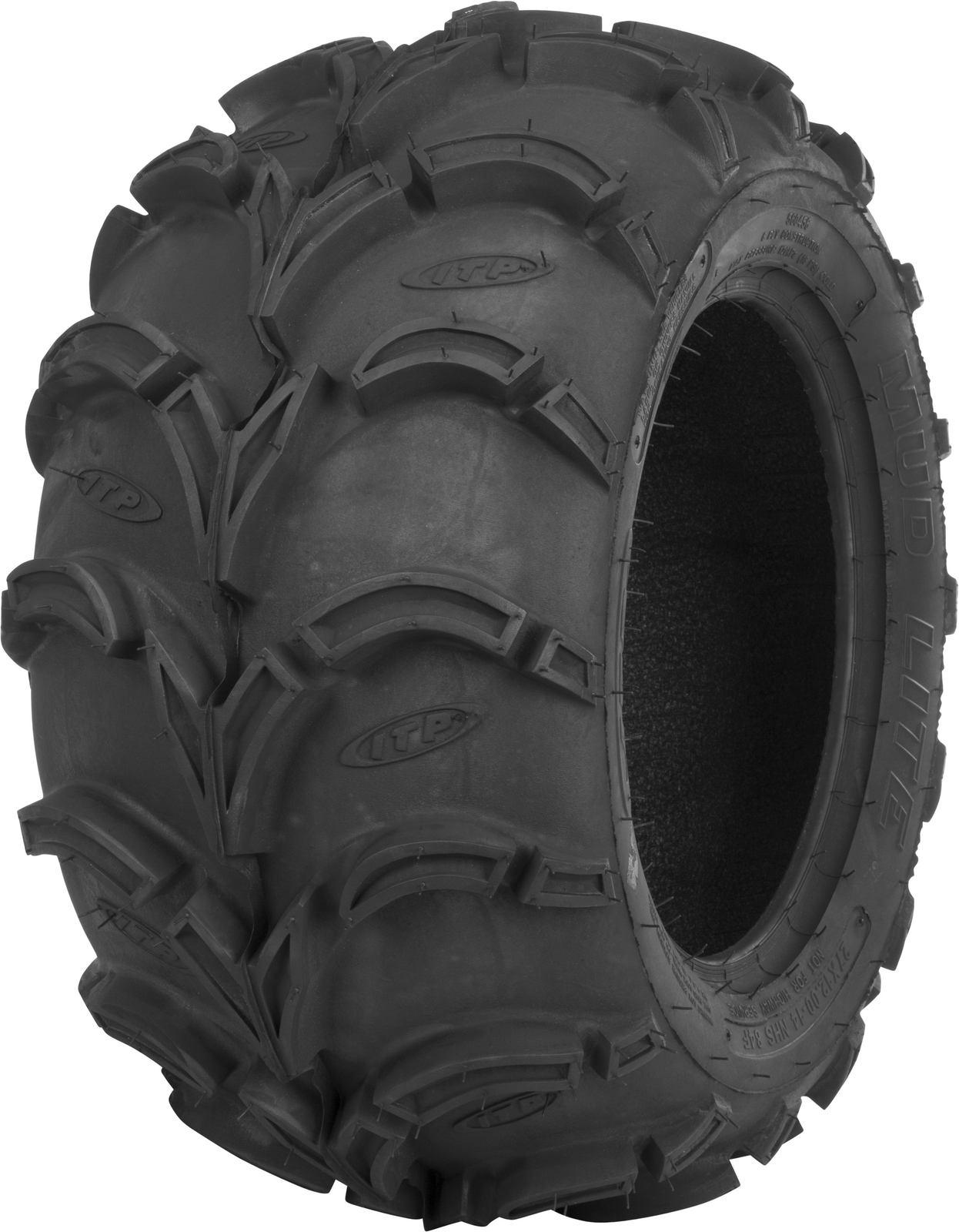 ITP Mud Lite XL Tire All-Terrain 6-Ply ATV/UTV Rear 26x12x12 56A361