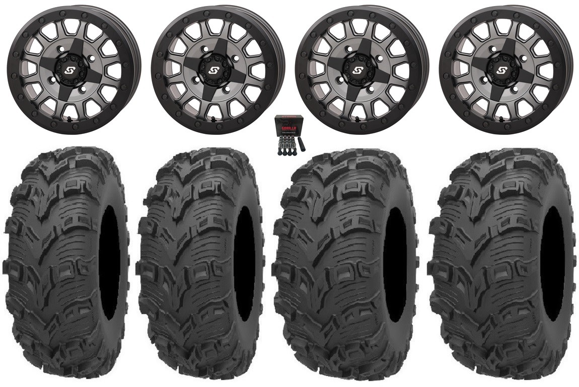 Sedona Adapt Bdlk 14″Wheels GM +30mm 26″Bear Claw EVO Tires Mule Pro FXTKRX
