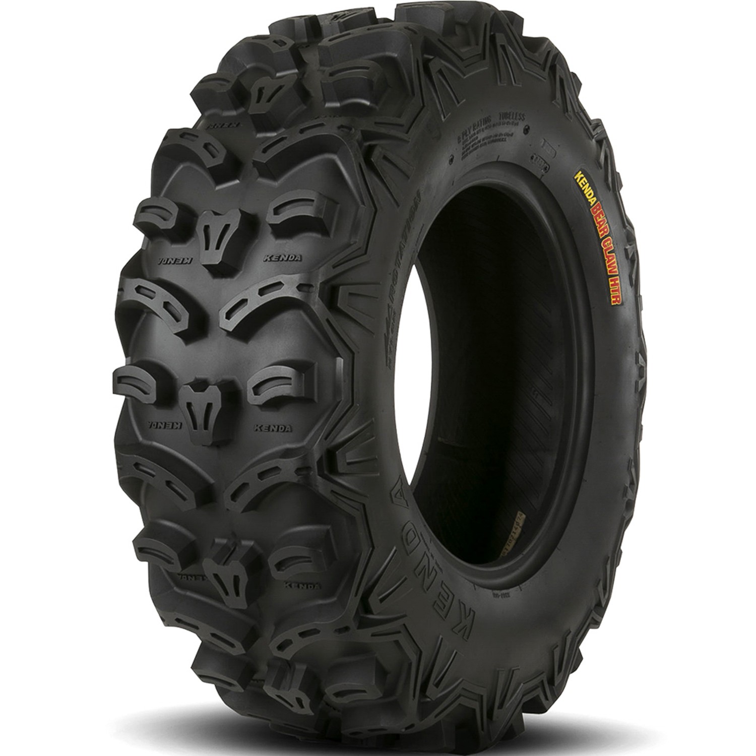 4 Tires 25×8.00R12 25x8R12 43N Load 8 Ply Kenda Bearclaw HTR AT A/T ATV UTV